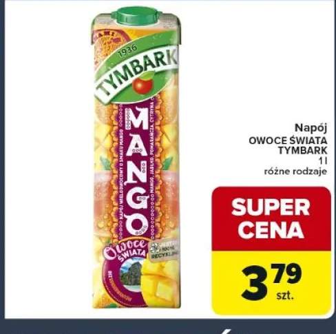 Napój owoce świata mango