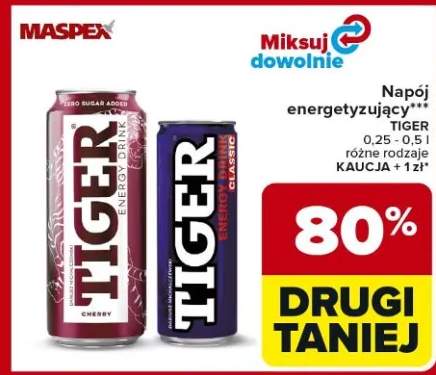 Napój energetyzujący Tiger
