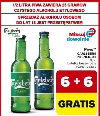Piwo Carlsberg Pilsner 0%
