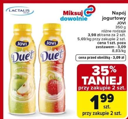 Napój jogurtowy Duet