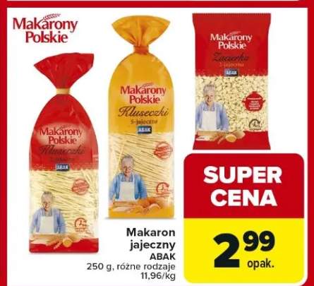 Makaron jajeczny ABAK