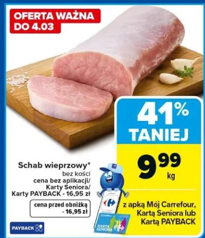 Schab wieprzowy bez kości