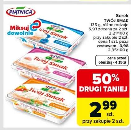 Serek Twój Smak różne rodzaje