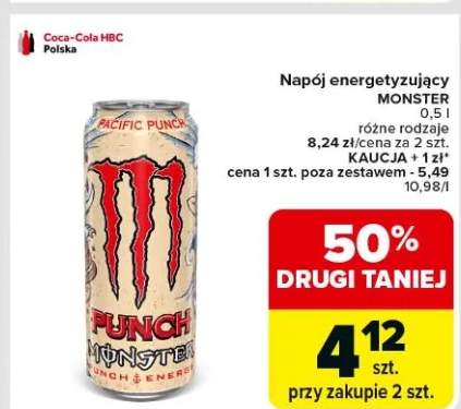 Napój energetyzujący Pacific Punch