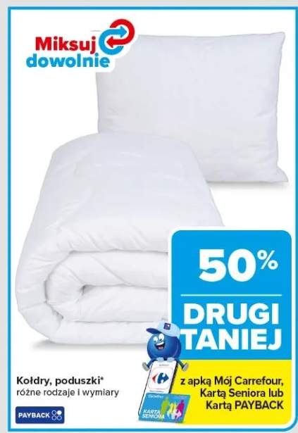 Kołdry, poduszki różne rodzaje i wymiary