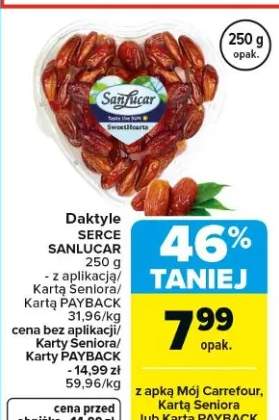 Daktyle suszone serce