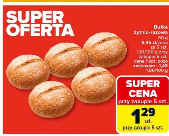 Bułka żytnio-razowa