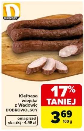 Kiełbasa wiejska z Wadowic