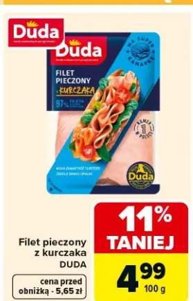 Filet pieczony z kurczaka