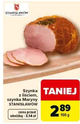 Szynka z lisciem, szynka Maryny