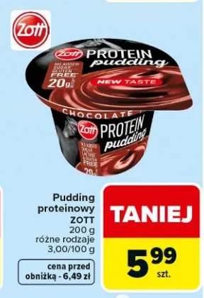 Pudding proteinowy różne rodzaje