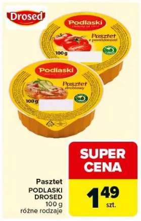 Pasztet drobiowy/z szynką