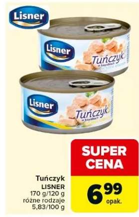 Tuńczyk w sosie własnym/oleju słonecznikowym