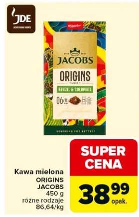 Kawa mielona Origins Brasil & Colombia