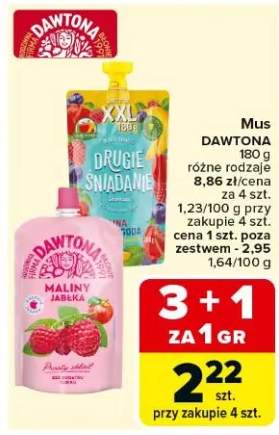 Mus malinowy, jabłkowy