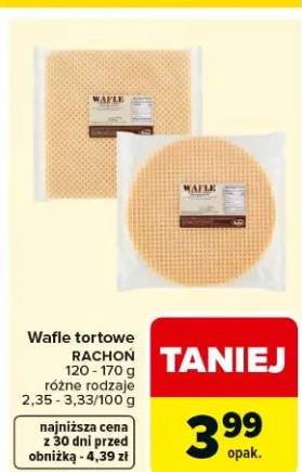 Wafle tortowe