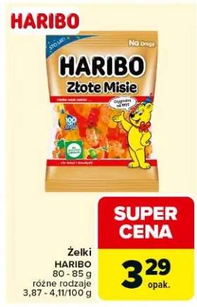 Żelki Haribo różne rodzaje