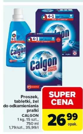 Proszek do odkamieniania pralki Original Power