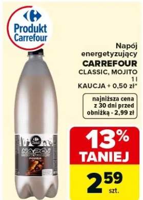 Napój energetyzujący Classic, Mojito