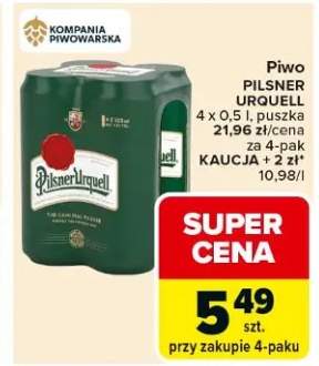 Piwo Pilsner Urquell