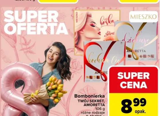 Bombonierka Twój sekret, Amoretta