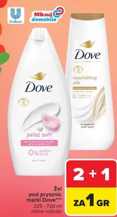 Żel pod prysznic nourishing silk