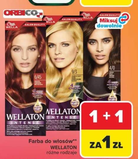 Farba do włosów Wellaton Intense 9/3