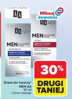 Krem do twarzy Men AA 50 ml różne rodzaje