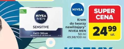 Krem do twarzy nawilżający Nivea Men