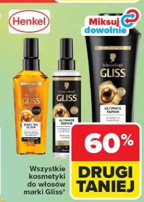 Wszystkie kosmetyki do włosów marki Gliss