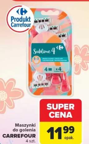 Maszynki do golenia Carrefour 4szt.