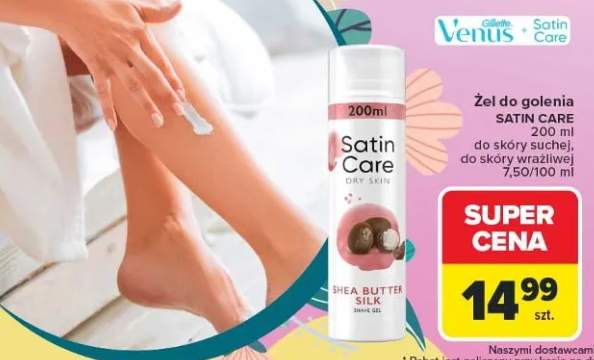 Żel do golenia Satin Care 200ml
