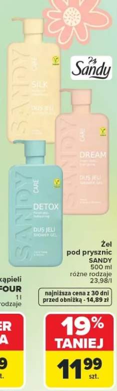 Żel pod prysznic różne rodzaje