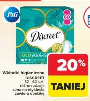 Wkładki higieniczne DEO Waterlily różne rodzaje