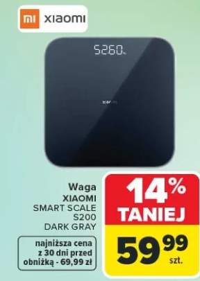 Waga SMART SCALE S200 DARK GREY
