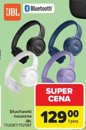 Słuchawki nauszne T520BT/T525BT
