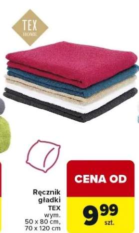 Ręcznik gładki Tex