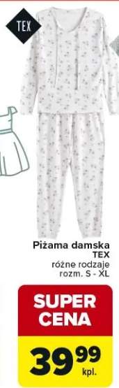 Piżama damska Tex różne rodzaje