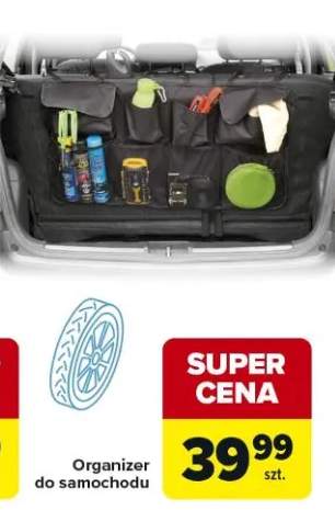 Organizer do samochodu
