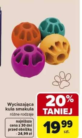 Wyciszająca piłka smakula różne rodzaje