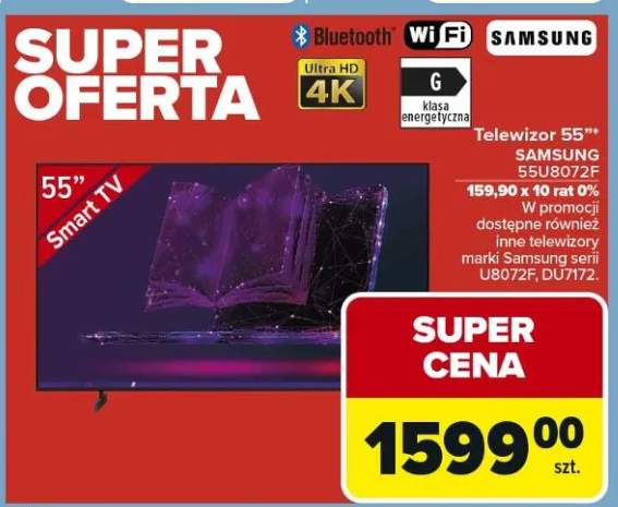 Telewizor 55" SAMSUNG 55U8072F