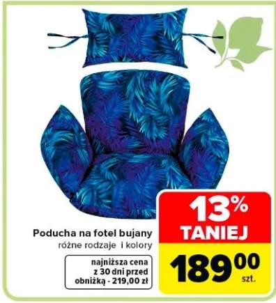 Poducha na fotel bujany różne rodzaje i kolory