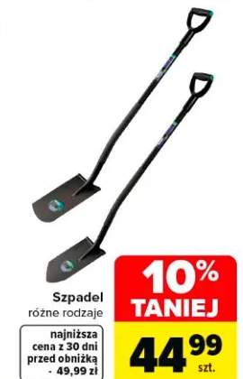 Szpadel różne rodzaje