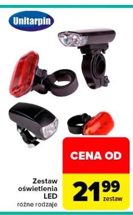 Zestaw oświetlenia LED różne rodzaje