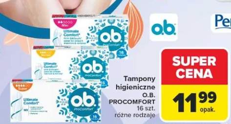 Tampony higieniczne o.b. Procomfort, Normal