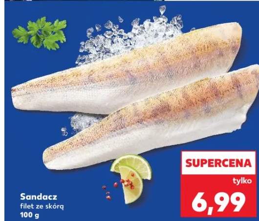 sandacz filet
