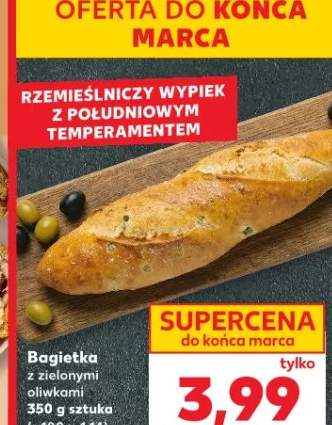 bagietka z oliwkami