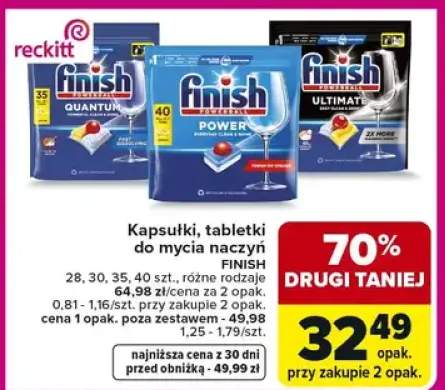 Kapsułki, tabletki do mycia naczyń