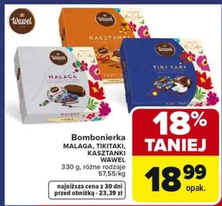 Bombonierka Malaga, Tiki Taki, Kasztanki