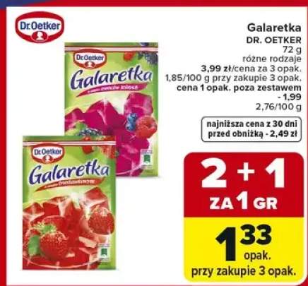 Galaretka różne rodzaje